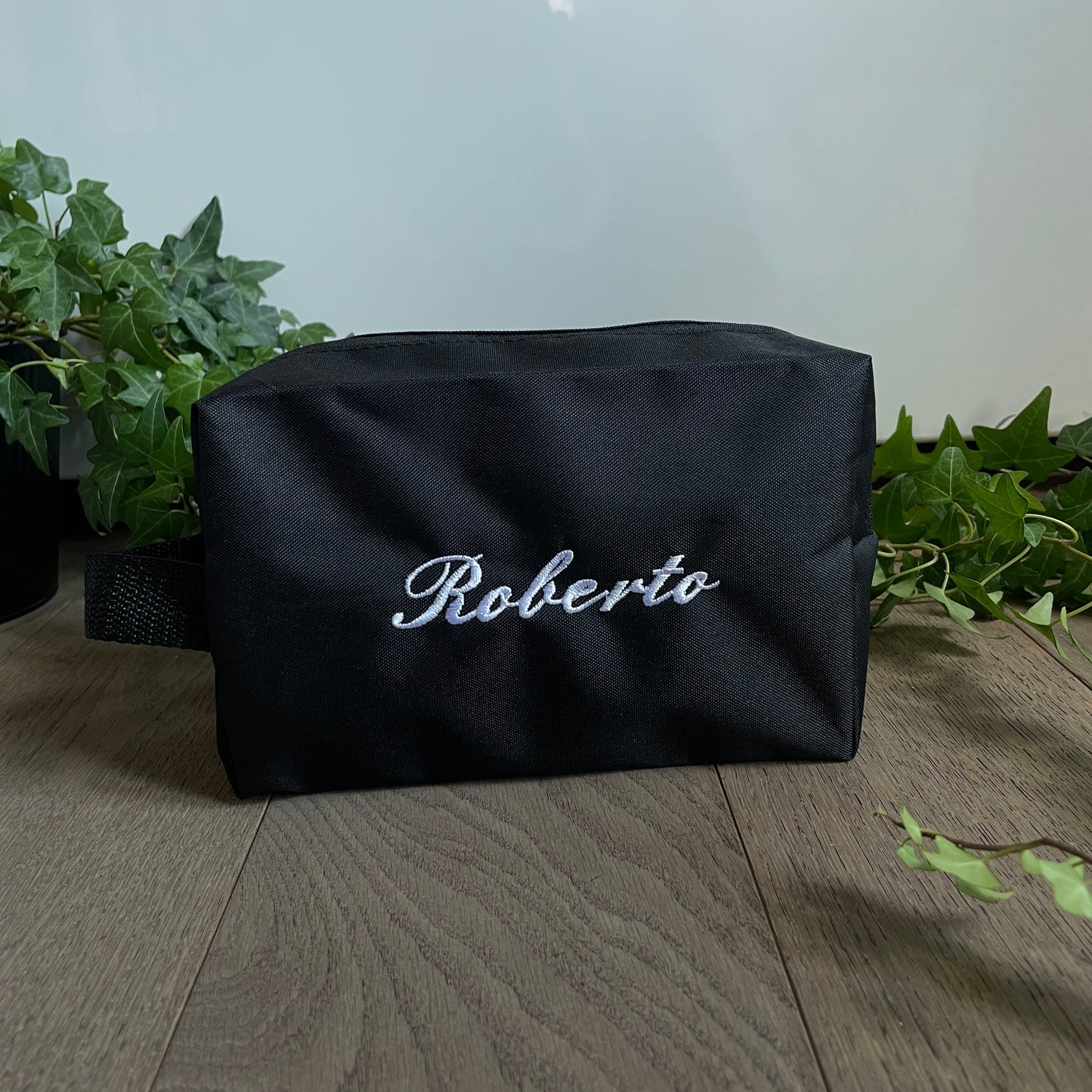 POCHETTE NERA PERSONALIZZATA