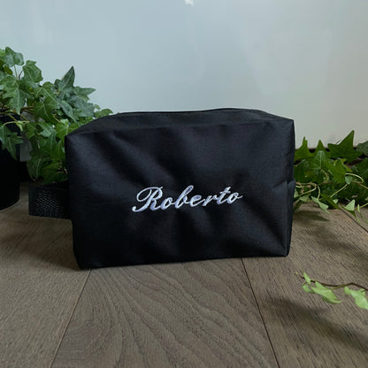 POCHETTE NERA PERSONALIZZATA