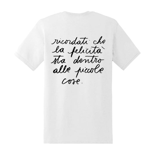 LA FELICITA' STA DENTRO LE PICCOLE COSE.