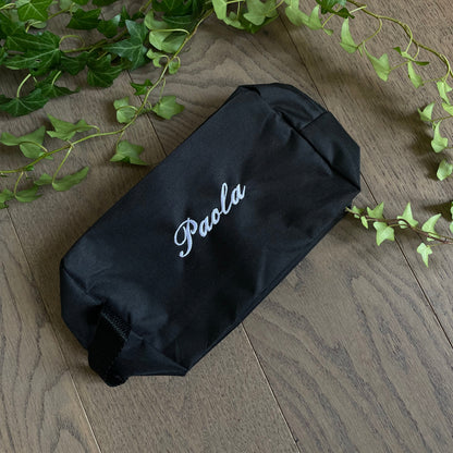 POCHETTE NERA PERSONALIZZATA