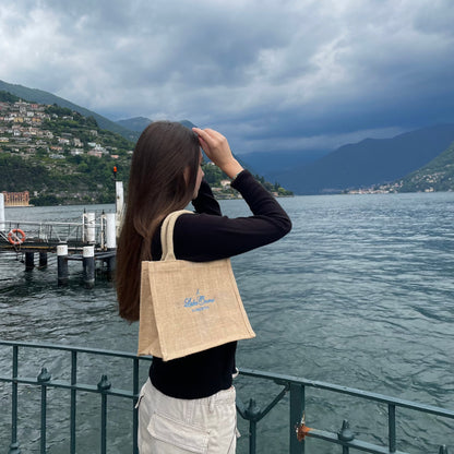 BORSA IN JUTA LAKE COMO