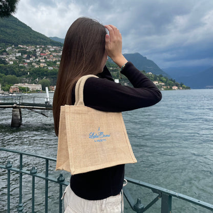BORSA IN JUTA LAKE COMO