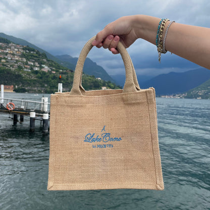 BORSA IN JUTA LAKE COMO