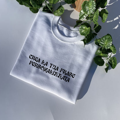 FRASE PERSONALIZZATA